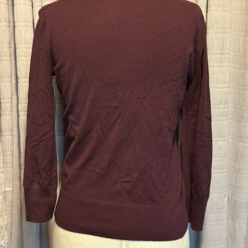 J. Crew Women's Sweater in Burgundy
